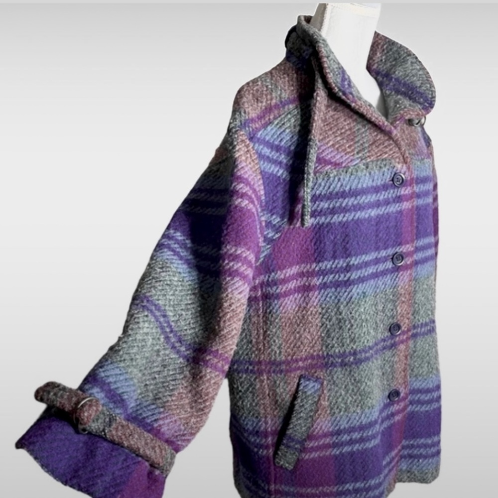 Jimmy Hourihan Jacket , sz.14, handwoven ,Vintage,.stunning!  RTW l!